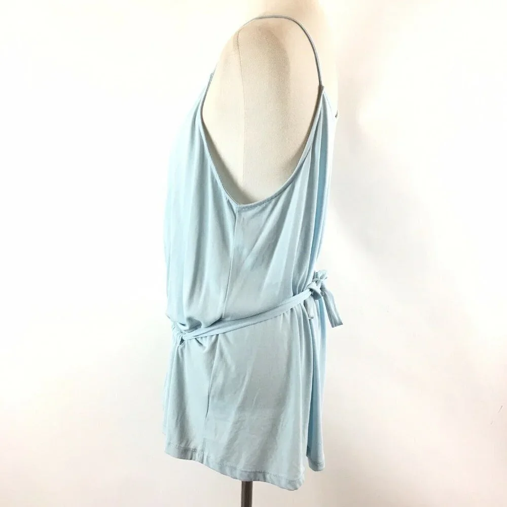 LUSH V-Neck Drawstring-Waist Cami Top - Picture 4 of 7